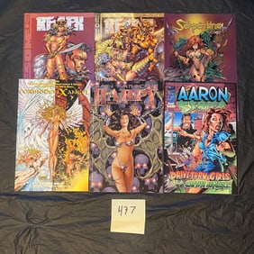 Mix of Bad Girl Comic Books