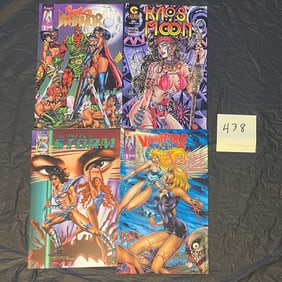 Mix of Bad Girl Comic Books
