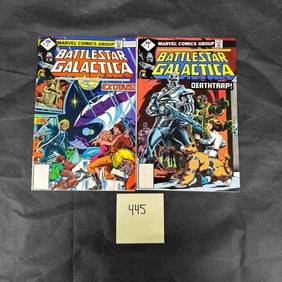 Marvel Comics Battlestar Galactica Bronze Age Comic Books