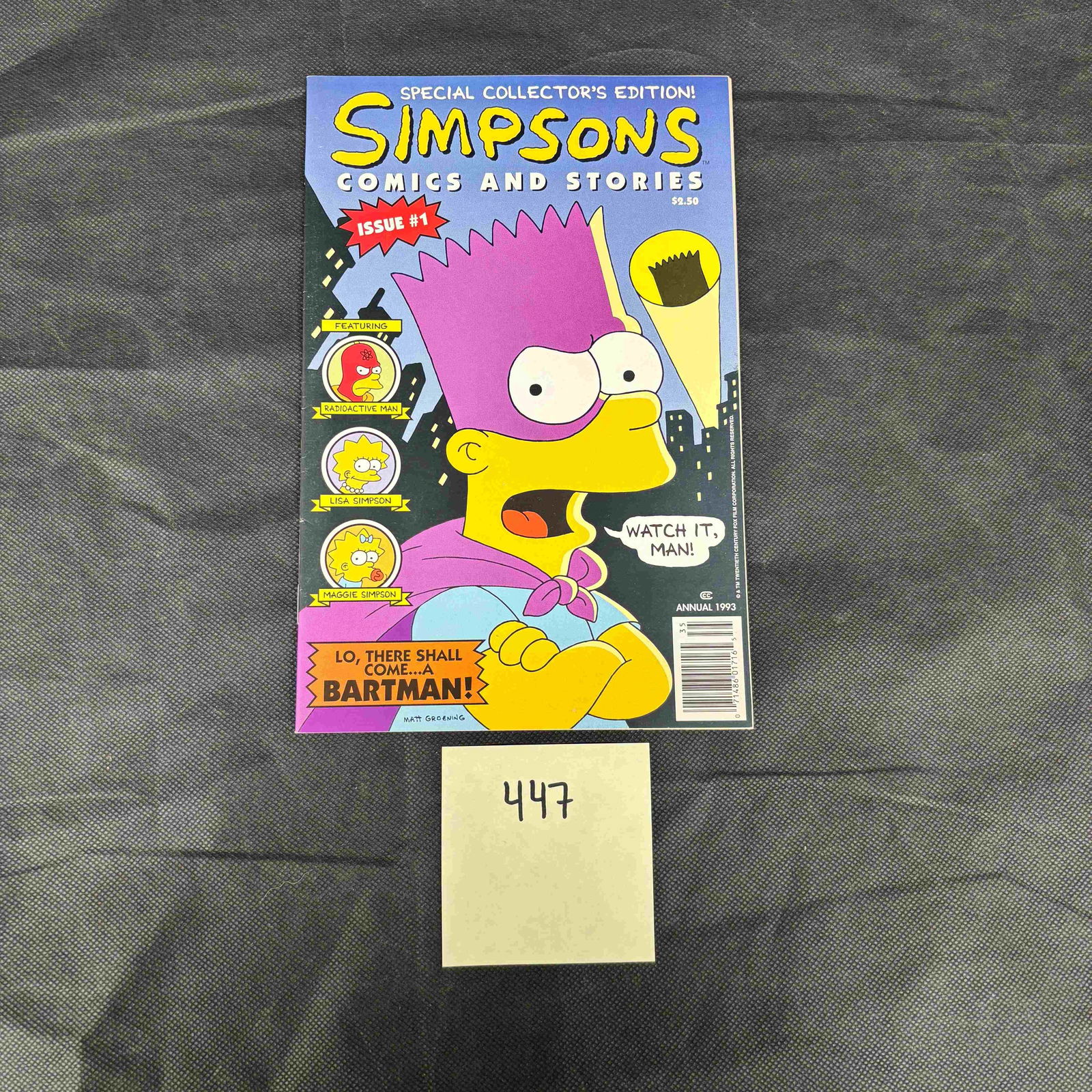Simpsons Comics & Stories 1 Newsstand Edition Comic Book (1 of 1)
