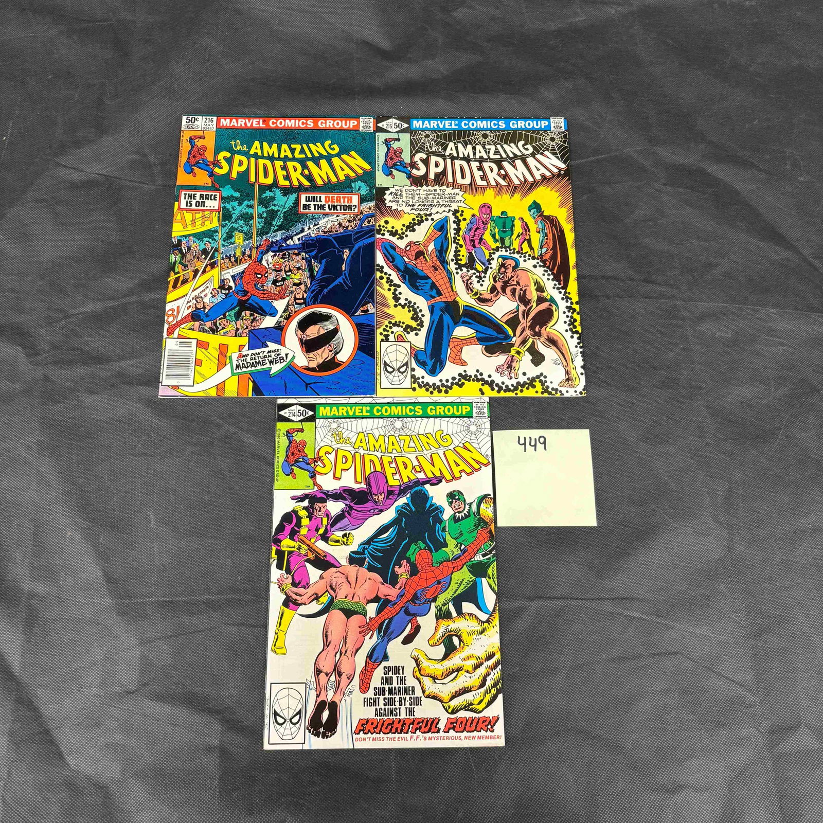 Marvel Comics Amazing Spider-man Bronze Age Comic Books: We are a veteran owned company. Please look at the pictures carefully to determine what you believe the condition of collectible is. We are currently accepting consignments. Email us a aeronhouse1994@