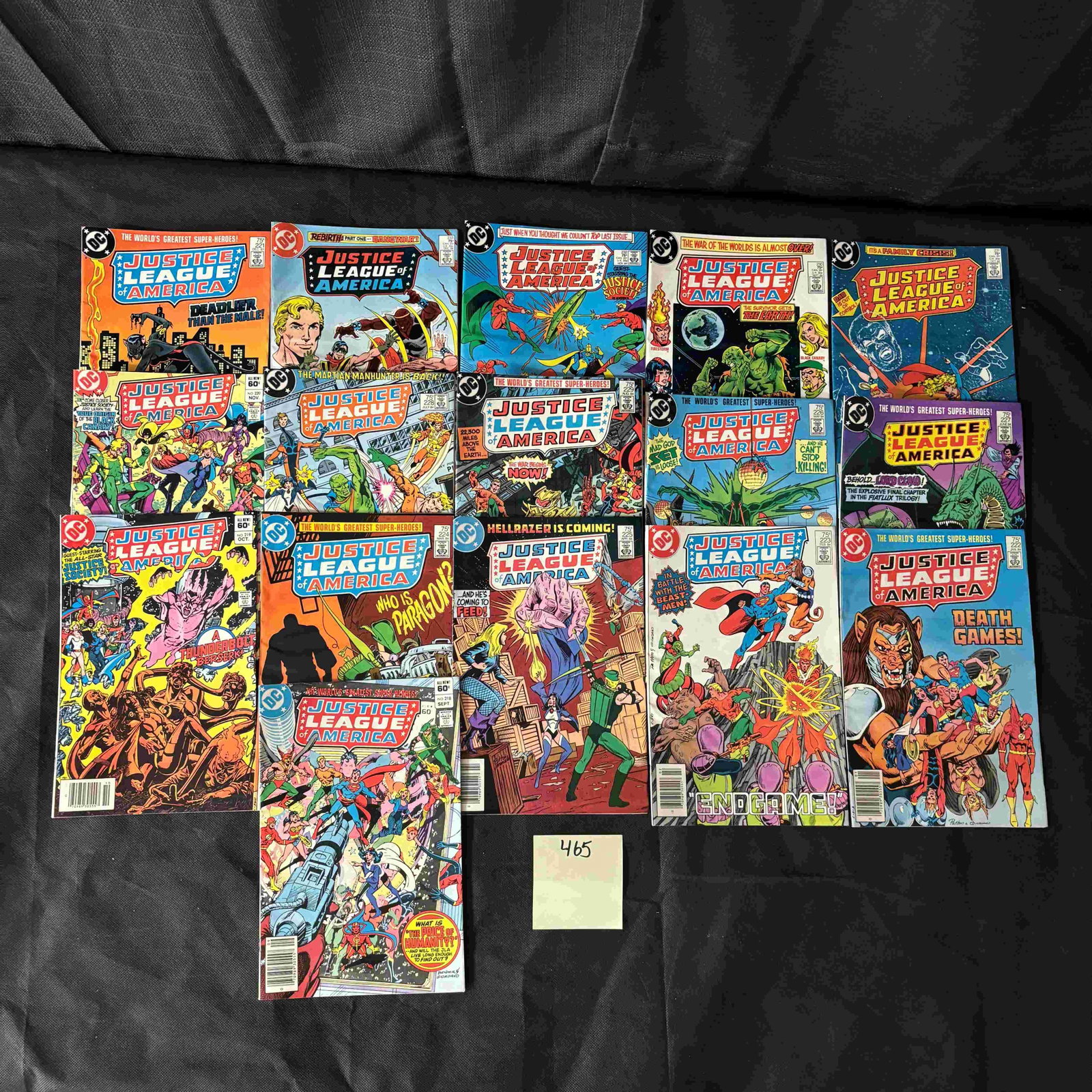 DC Comics Justice League of America Bronze Age Comic Books: We are a veteran owned company. Please look at the pictures carefully to determine what you believe the condition of collectible is. We are currently accepting consignments. Email us a aeronhouse1994@
