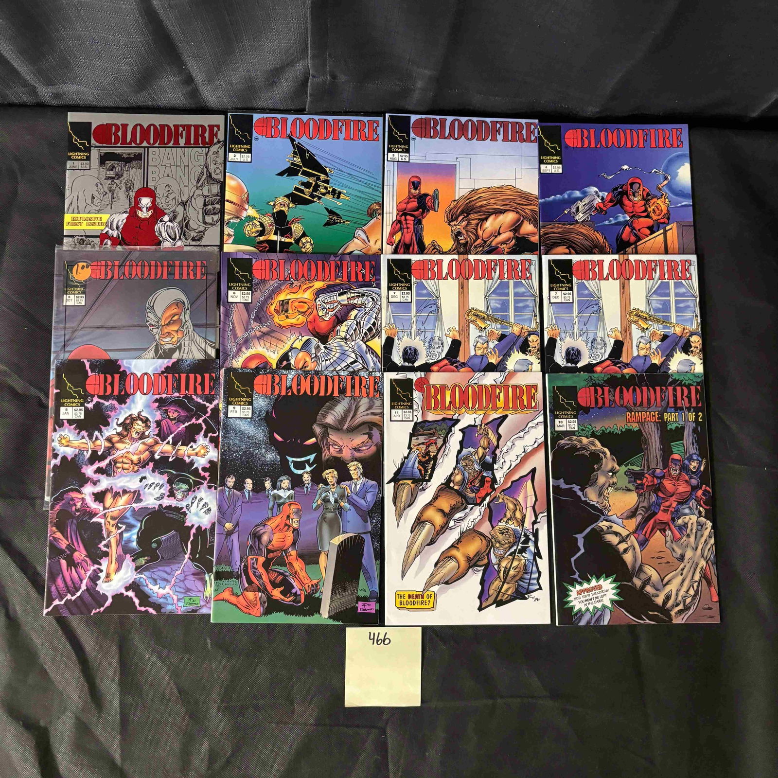 Bloodfire Copper Age Comic books: We are a veteran owned company. Please look at the pictures carefully to determine what you believe the condition of collectible is. We are currently accepting consignments. Email us a aeronhouse1994@
