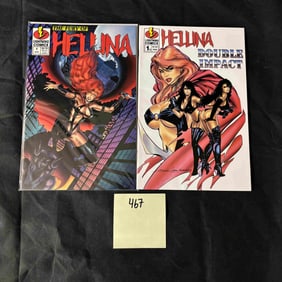 Lightning Comics Hellina Comic Books