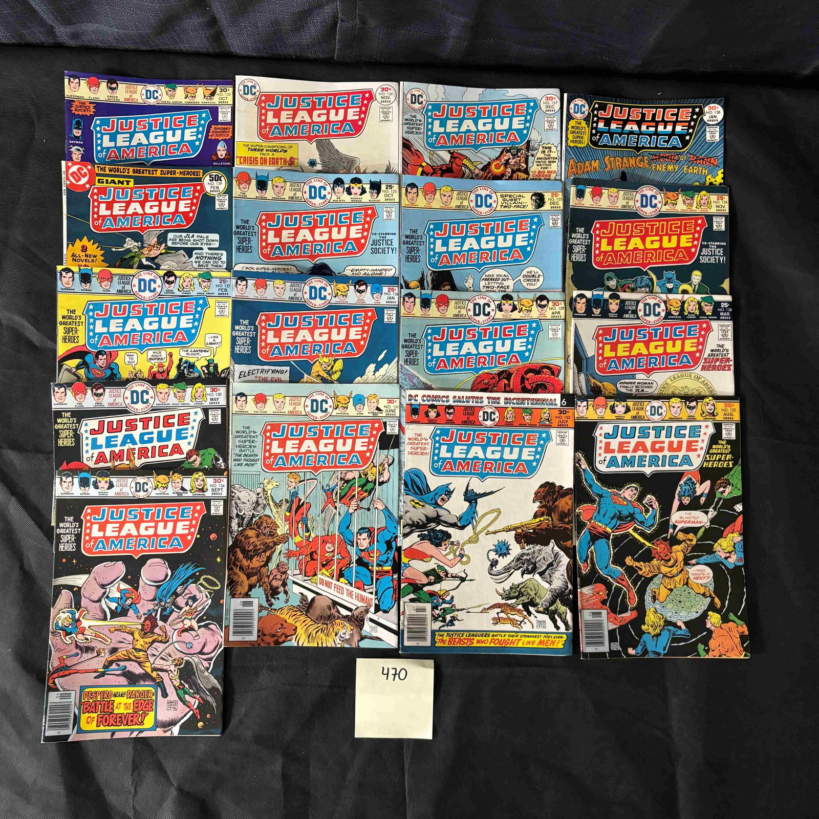 DC Comics Justice League of America Bronze Age Comic Books: We are a veteran owned company. Please look at the pictures carefully to determine what you believe the condition of collectible is. We are currently accepting consignments. Email us a aeronhouse1994@