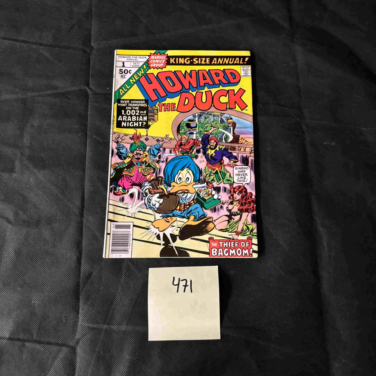 Marvel Comics Howard the Duck Annual 1 Bronze Age Comic (1 of 1)