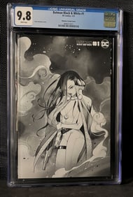 Batman Black & White #1 Peach Momoko Cover CGC 9l.8