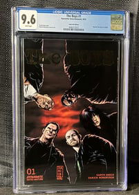The Boys #1 Gold Foil Edition CGC 9.6