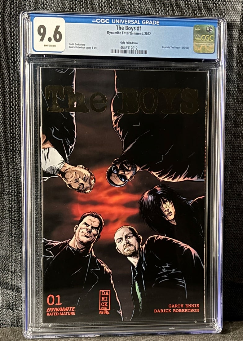 The Boys #1 Gold Foil Edition CGC 9.6 (1 of 1)