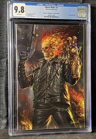 Ghost Rider 1 Virgin LE Cover CGC 9.8
