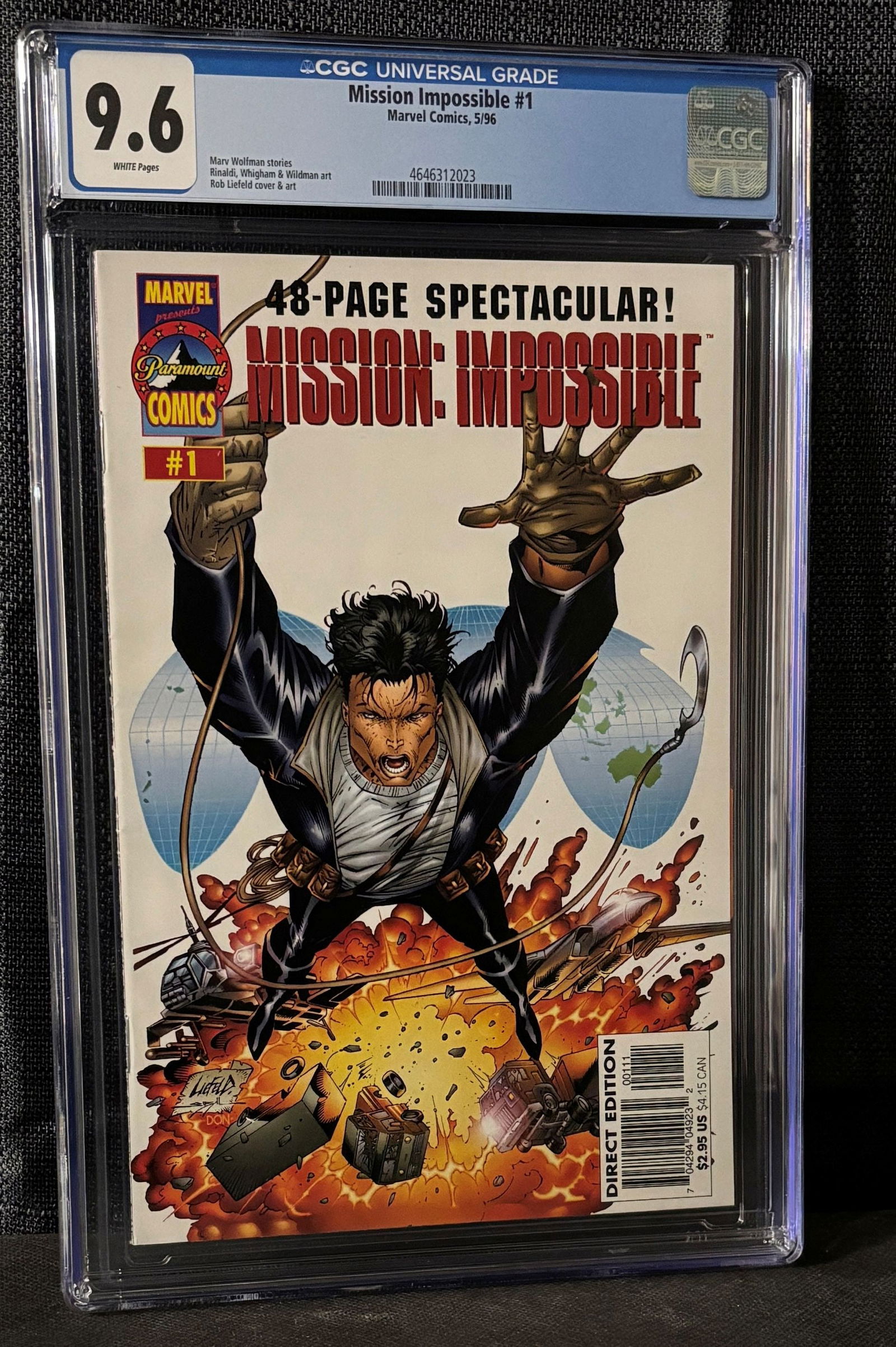 Marvel Comics Mission Impossible 1 CGC 9.6 (1 of 1)