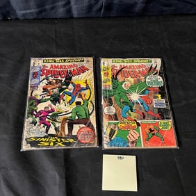 Amazing Spider-man Annual 6 & 7 Comic Books