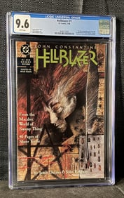 DC Vertigo Hellblazer 1 1st APP Key Copper Age Comic CGC 9.6