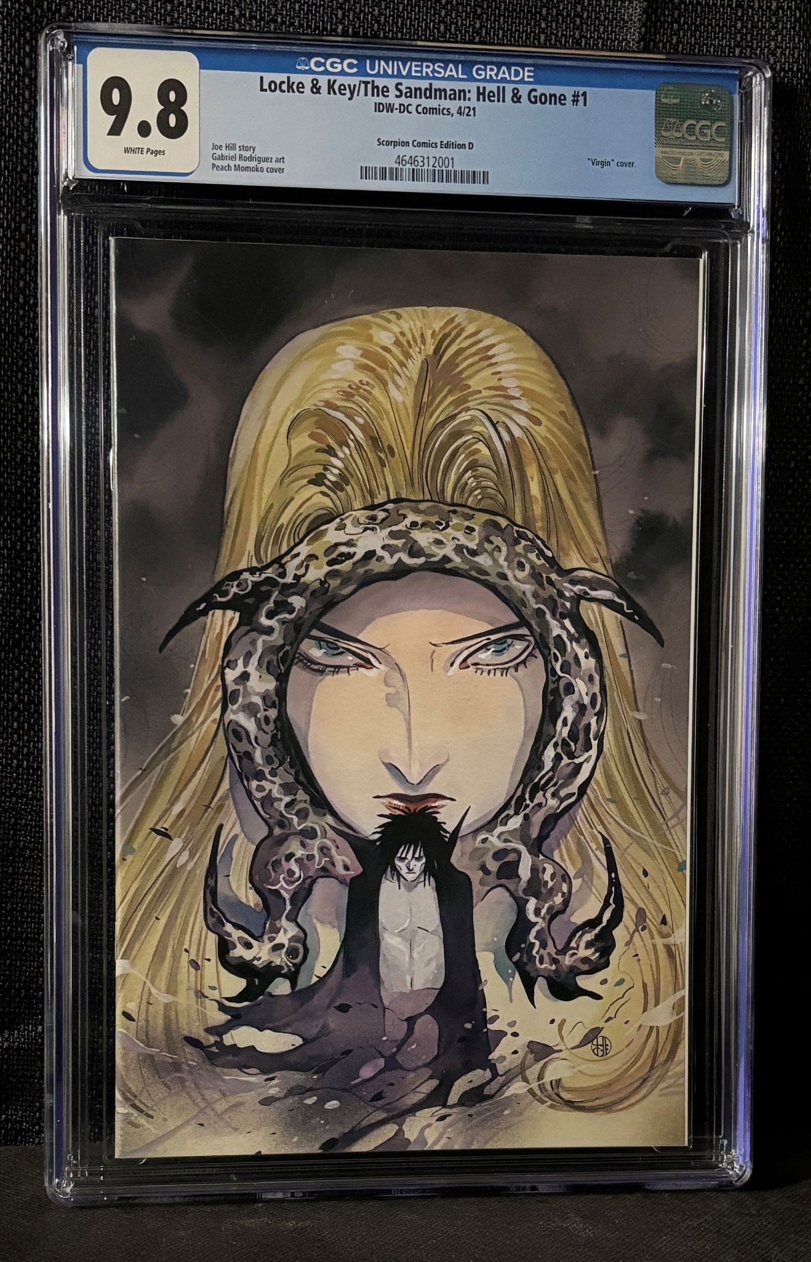 Lock & Key Peach Momoko Scorpion Comics Ed. D Cover CGC 9.8 (1 of 1)