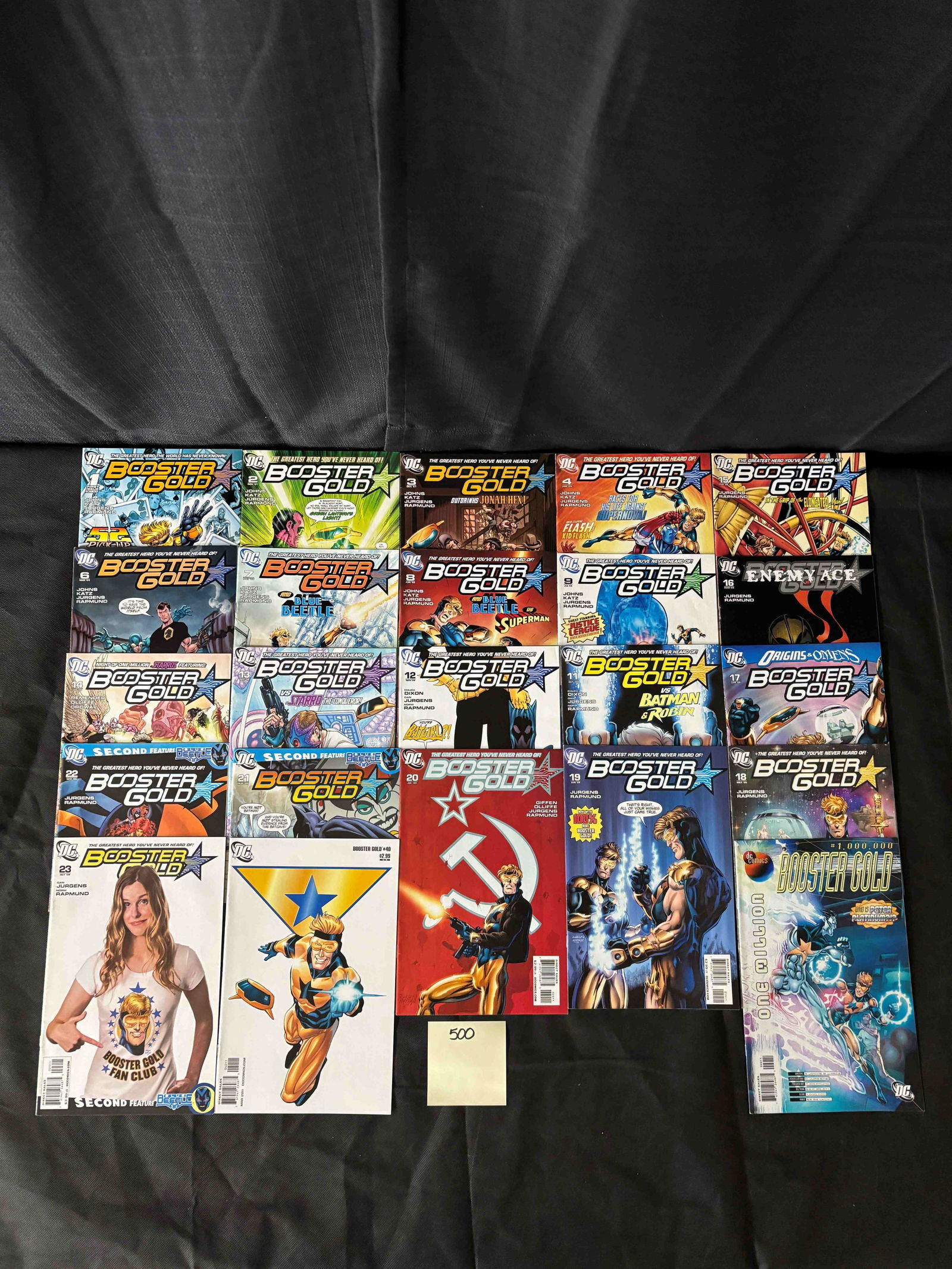 DC Comics Modern Age Comics w/ Booster Gold (1 of 1)