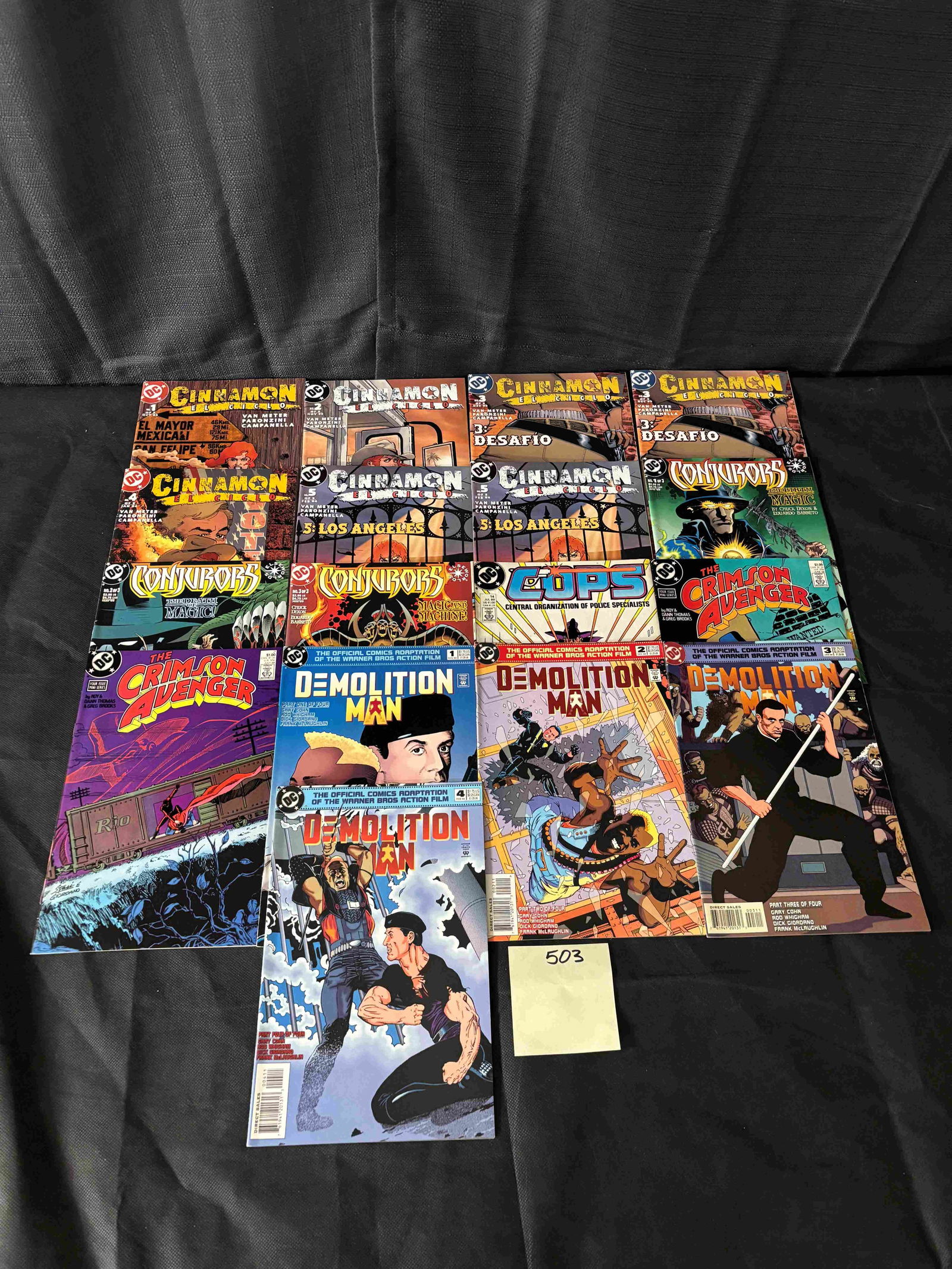 DC Comics Modern Age Comics w/ Catwoman & Cops (1 of 1)