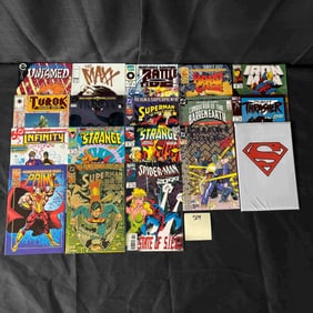 Mix of Marvel, DC & Image Comic Books