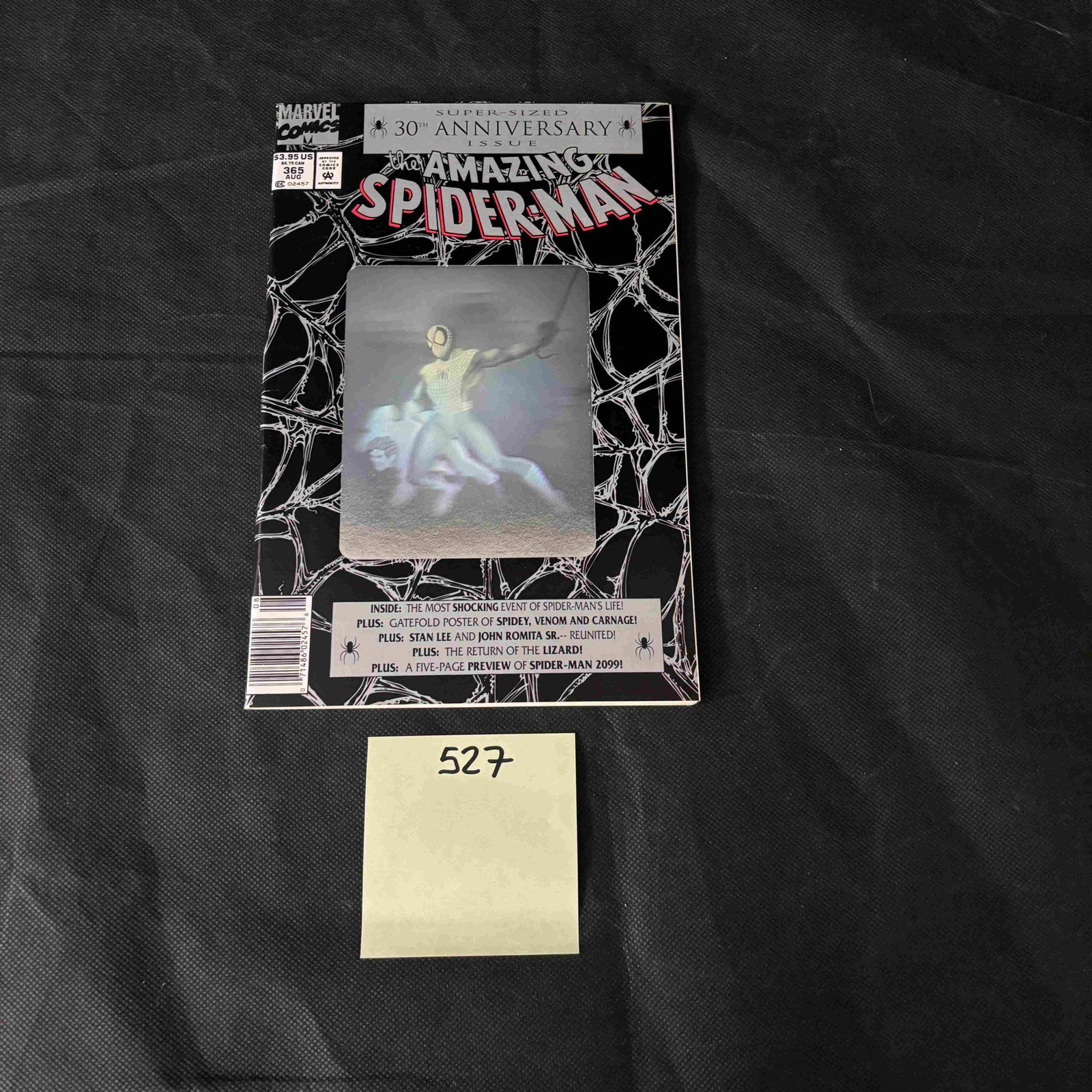 Amazing Spider-man 365 Newsstand Edition Comic Book: We are a veteran owned company. Please look at the pictures carefully to determine what you believe the condition of collectible is. We are currently accepting consignments. Email us a aeronhouse1994@