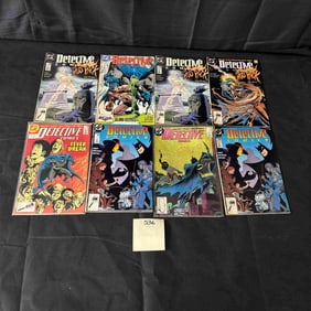 DC Comics Copper Age Comic Books w/ Detective Comics