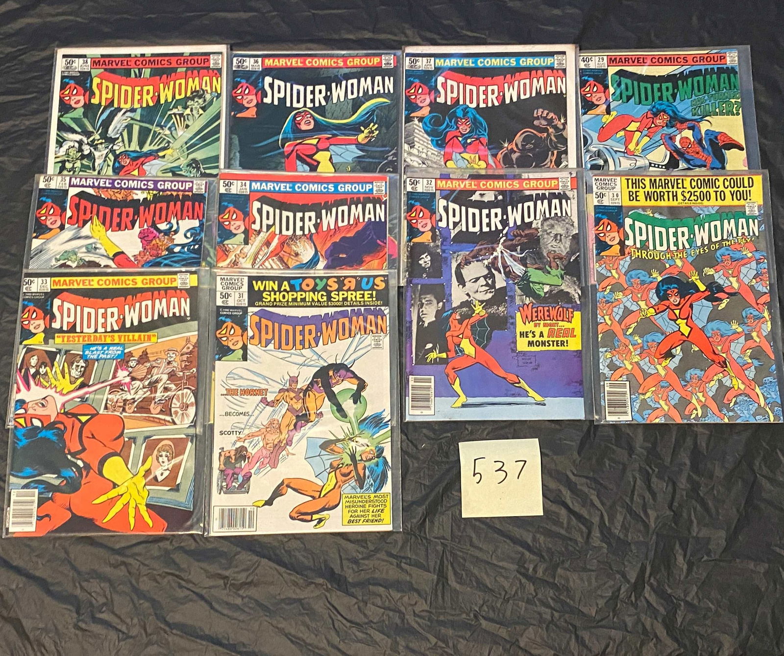 Marvel Comics Spider-woman Bronze Age Comic Books (1 of 1)