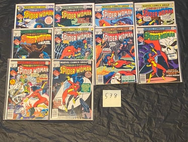 Marvel Comics Spider-woman Bronze Age Comic Books