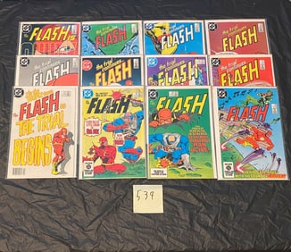 DC Coimics Flash Bronze Age Comic Books