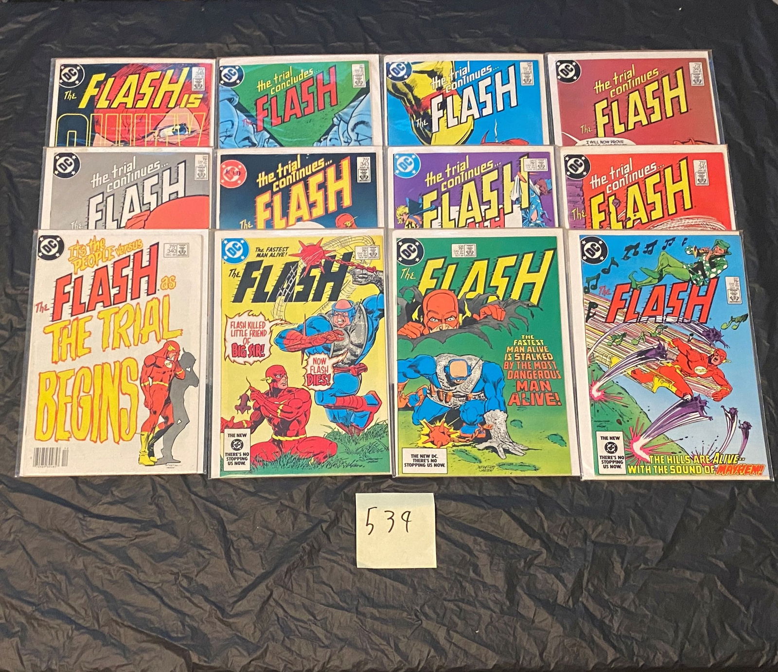 DC Coimics Flash Bronze Age Comic Books (1 of 1)