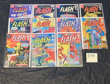 DC Coimics Flash Bronze Age Comic Books