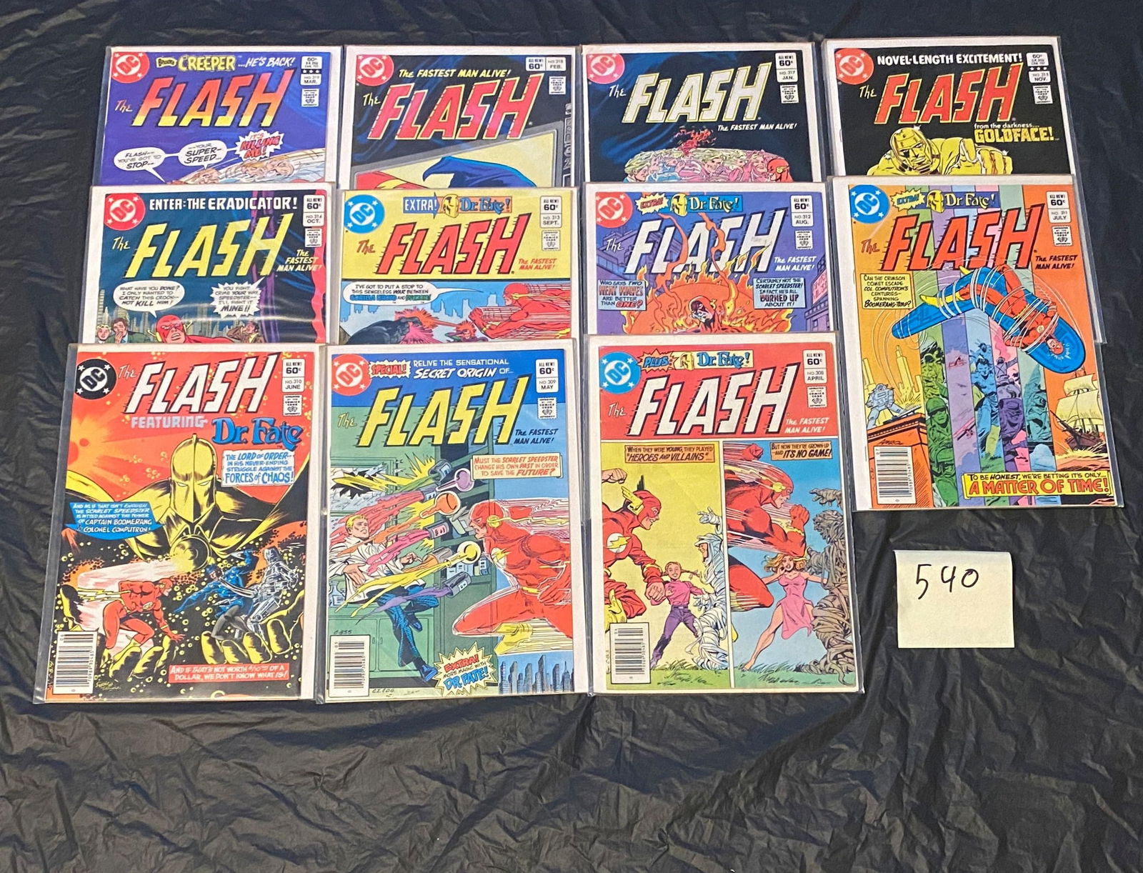 DC Coimics Flash Bronze Age Comic Books (1 of 1)