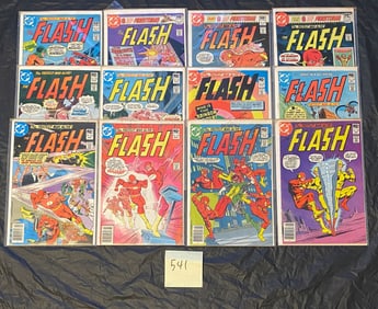 DC Coimics Flash Bronze Age Comic Books
