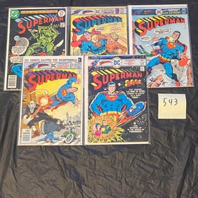 DC Coimics Superman Bronze Age Comic Books