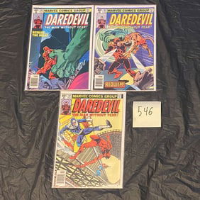 Daredevil 161, 162, & 163 Frank Miller Bronze Age Comics