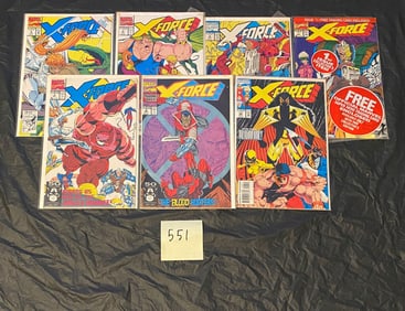 Marvel Comics X-force Comic Books