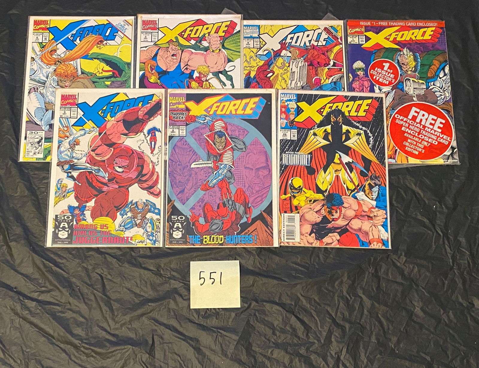 Marvel Comics X-force Comic Books (1 of 1)