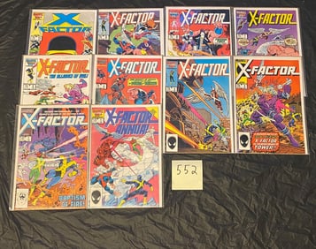 Marvel Comics X-factor Comic Books w/ #1 Issue