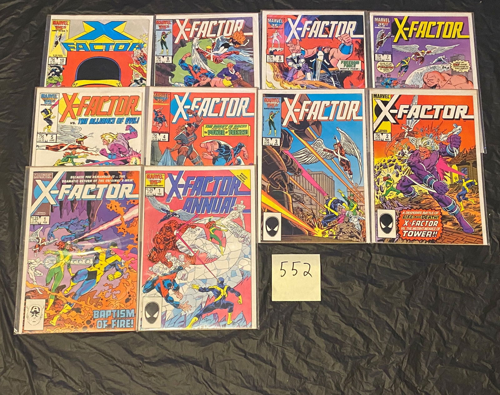 Marvel Comics X-factor Comic Books w/ #1 Issue (1 of 1)