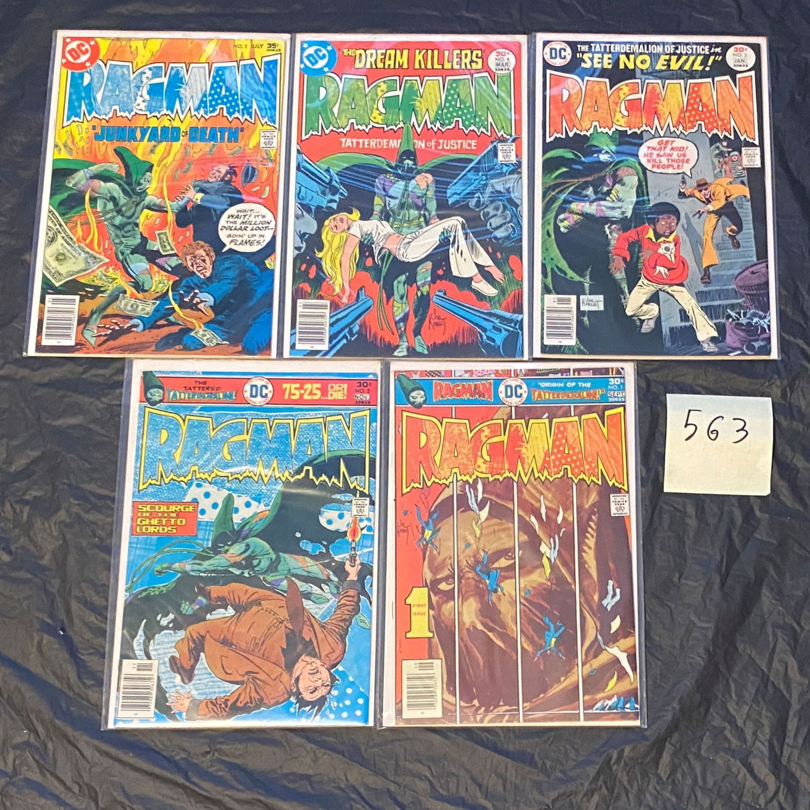 DC Comics Ragman Bronze Age Comic Books (1 of 1)