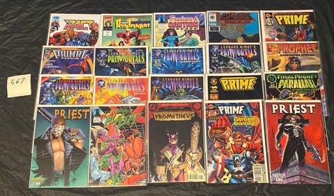 DC Comics Mix of Copper Age Comic Books