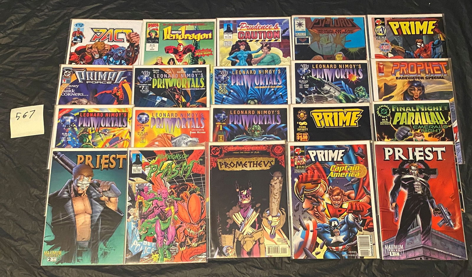 DC Comics Mix of Copper Age Comic Books (1 of 1)