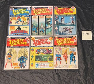 DC Comics Secret Origins Bronze Age Comics