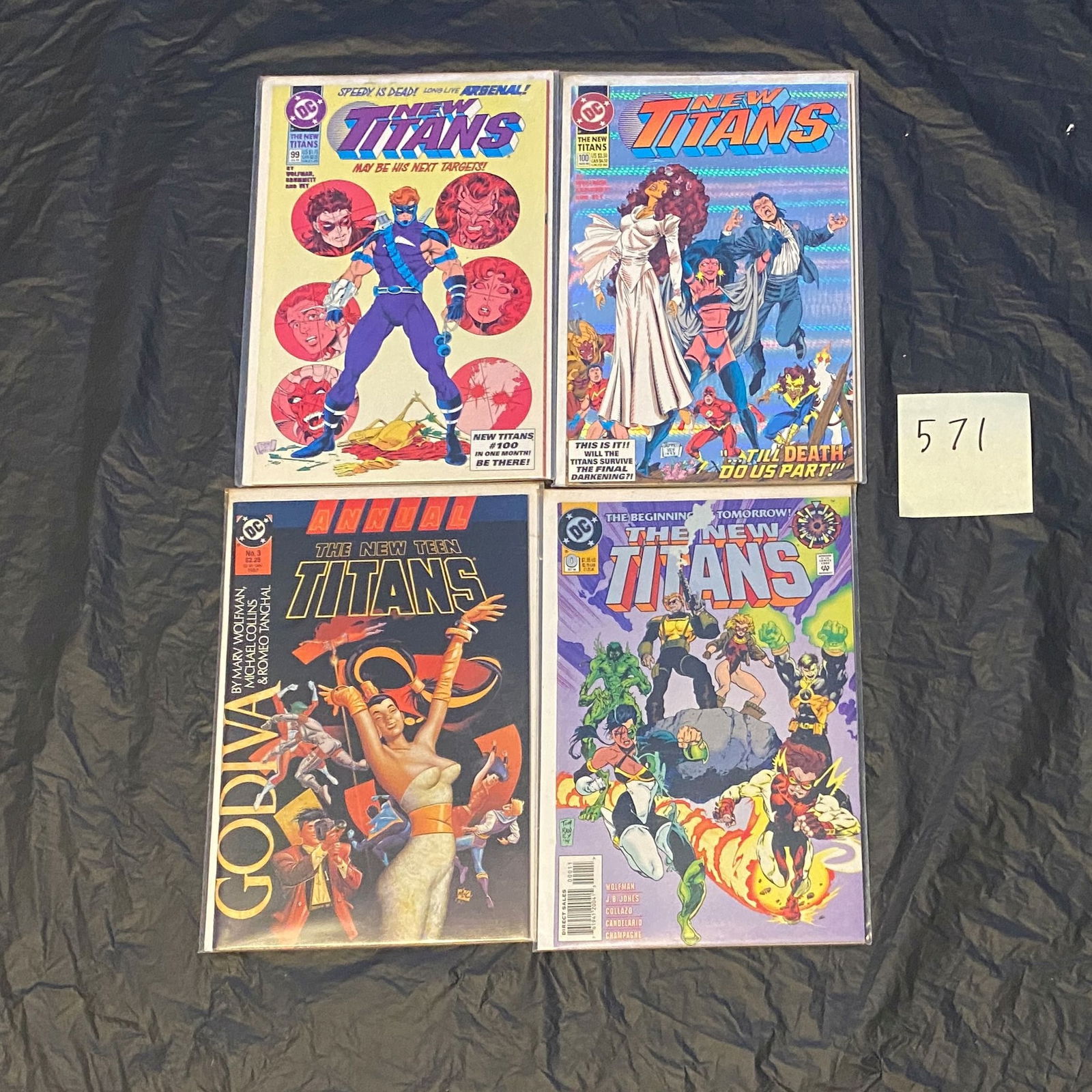 Mix of Copper Age DC  Comic Books (1 of 1)