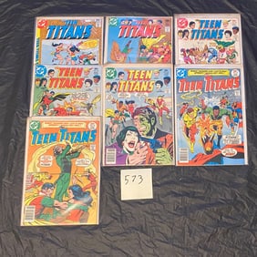 DC Comics Teen Titans Bronze Age Comic Books 1st Series