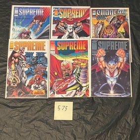 Image Comics Supreme Comic Books