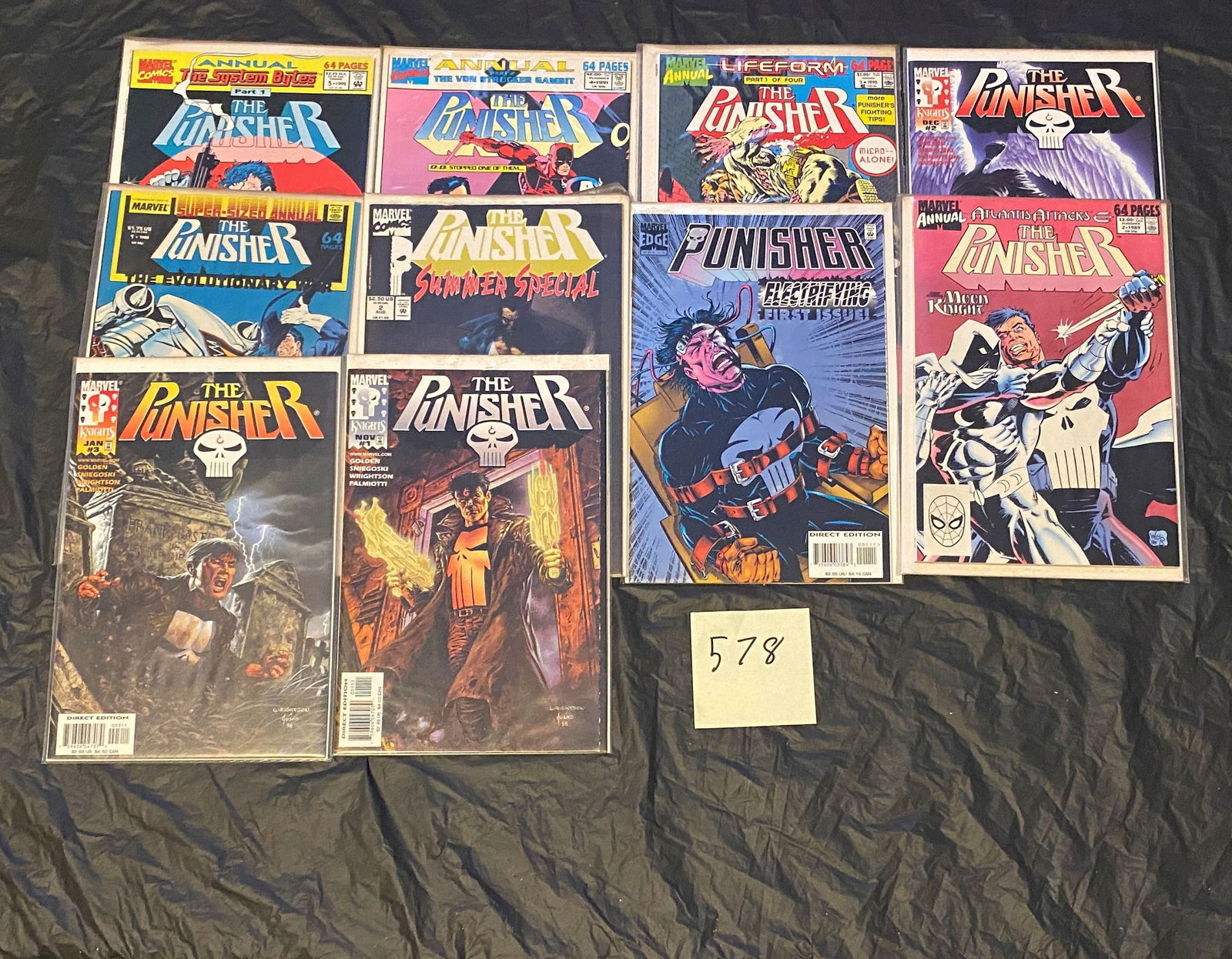 Marvel Coimics Punisher Comic Books (1 of 1)