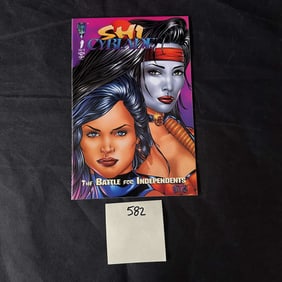 Crusade Comics Shi & Cyblade Comic Book