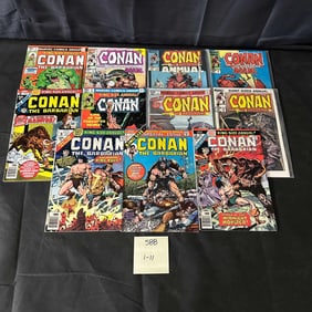 Marvel Coimics Conan the Barbarian Bronze Age Comic Books