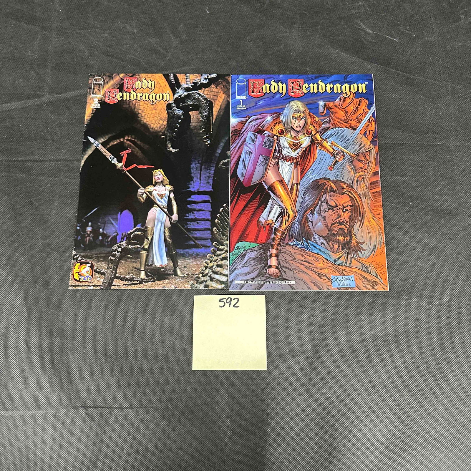 Lady Pendragon Comic Books: We are a veteran owned company. Please look at the pictures carefully to determine what you believe the condition of collectible is. We are currently accepting consignments. Email us a aeronhouse1994@