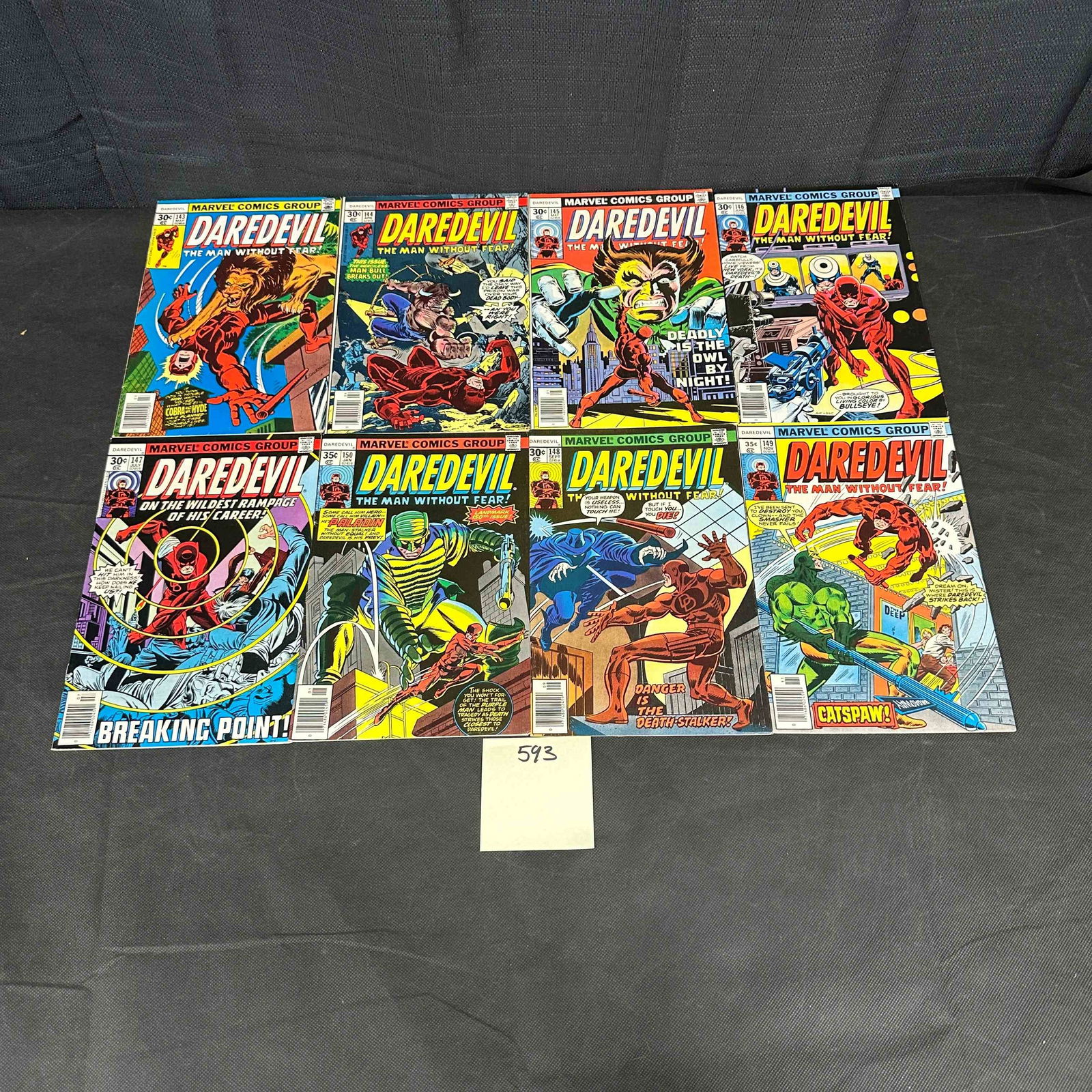 Marvel Comics Daredevil Bronze Age Comic Books (1 of 2)