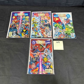 DC Vs. Marvel 1-4 Comic Books