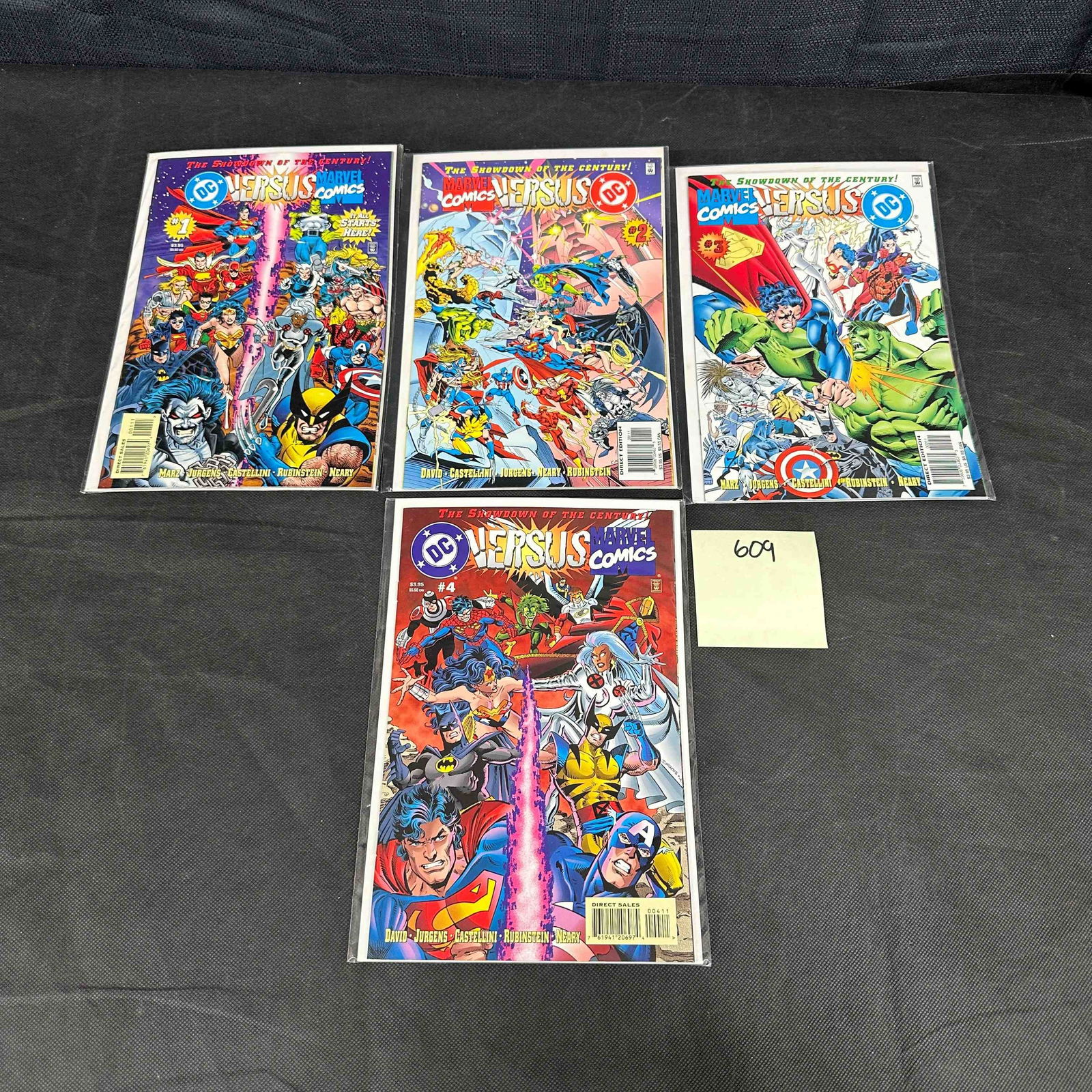 DC Vs. Marvel 1-4 Comic Books (1 of 1)